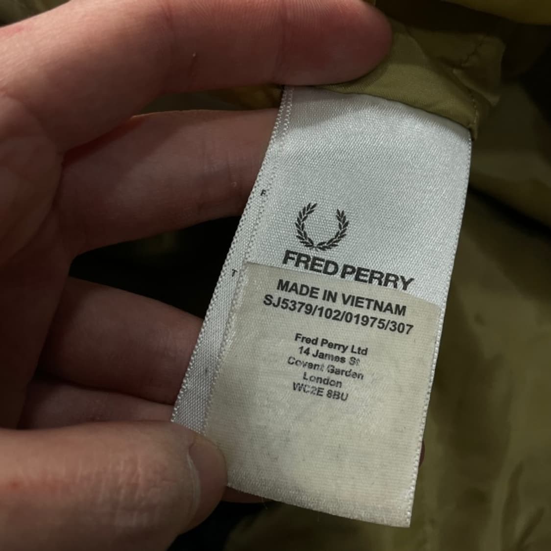 100 프레드페리 덕다운 야상 패딩 상품이미지5