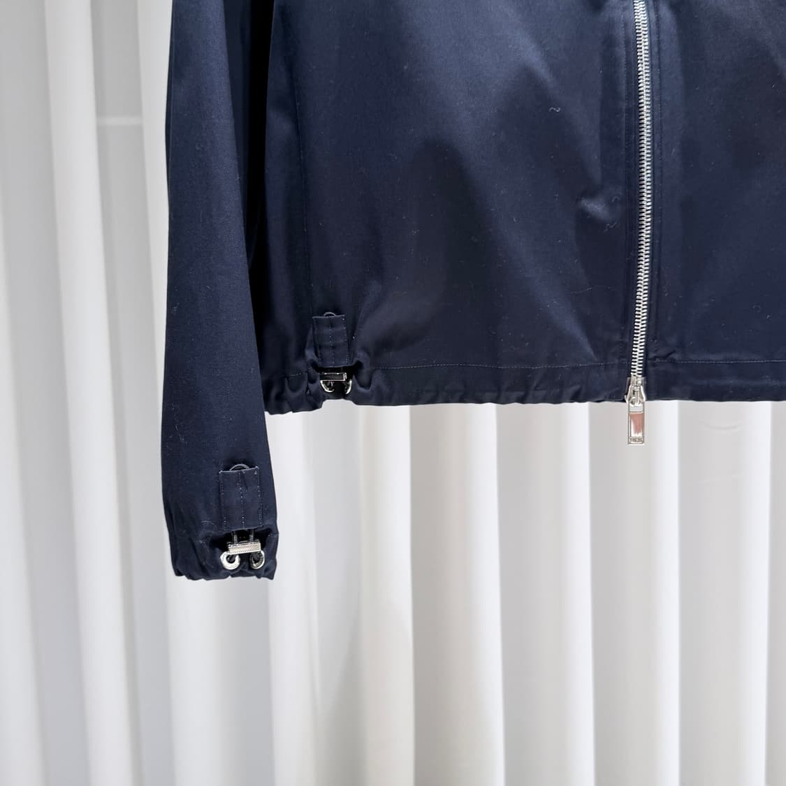 (A+/52) / 디올 다이아몬드 로고 자수 블루종 봄버 자켓 네이비 상품이미지5