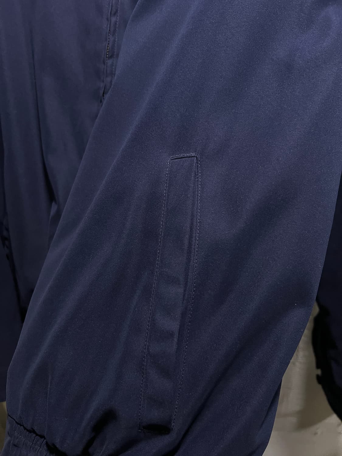 [L]폴로 랄프로렌 체크 라이닝 네이비 드리즐러 자켓 상품이미지4