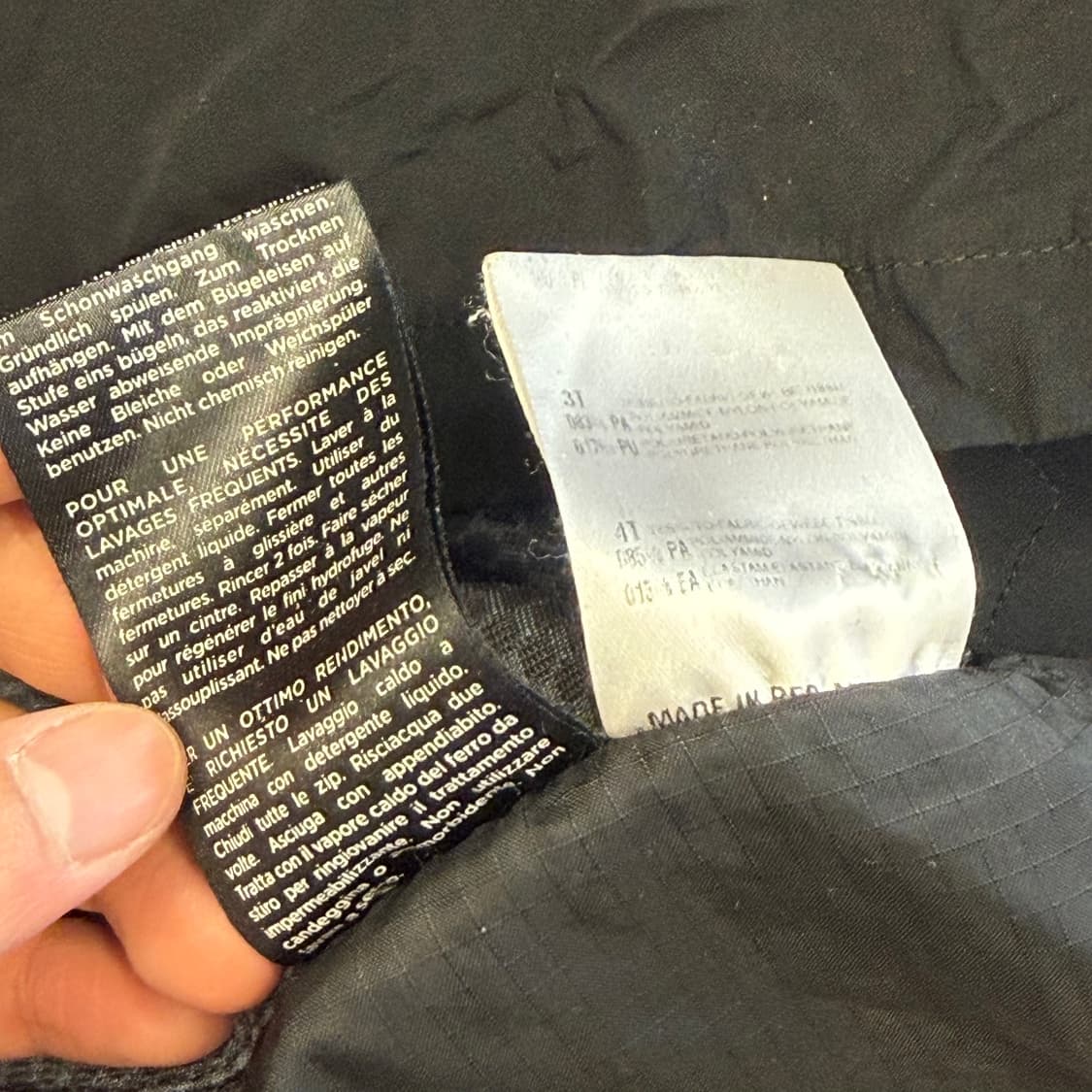 L 몬츄라 샤모니 그레이 블랙 배색 바람막이 자켓 상품이미지5