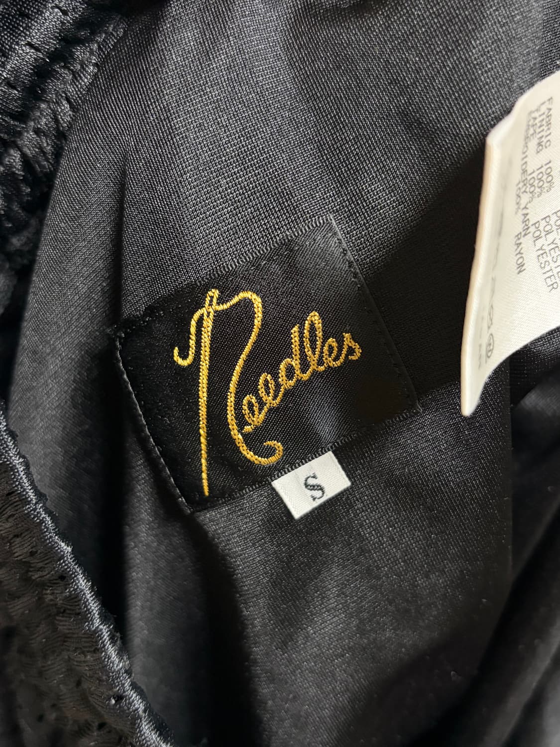 니들스 내로우 트랙 팬츠 폴리 스무스 네이비 니들스 부츠컷 s 상품이미지3