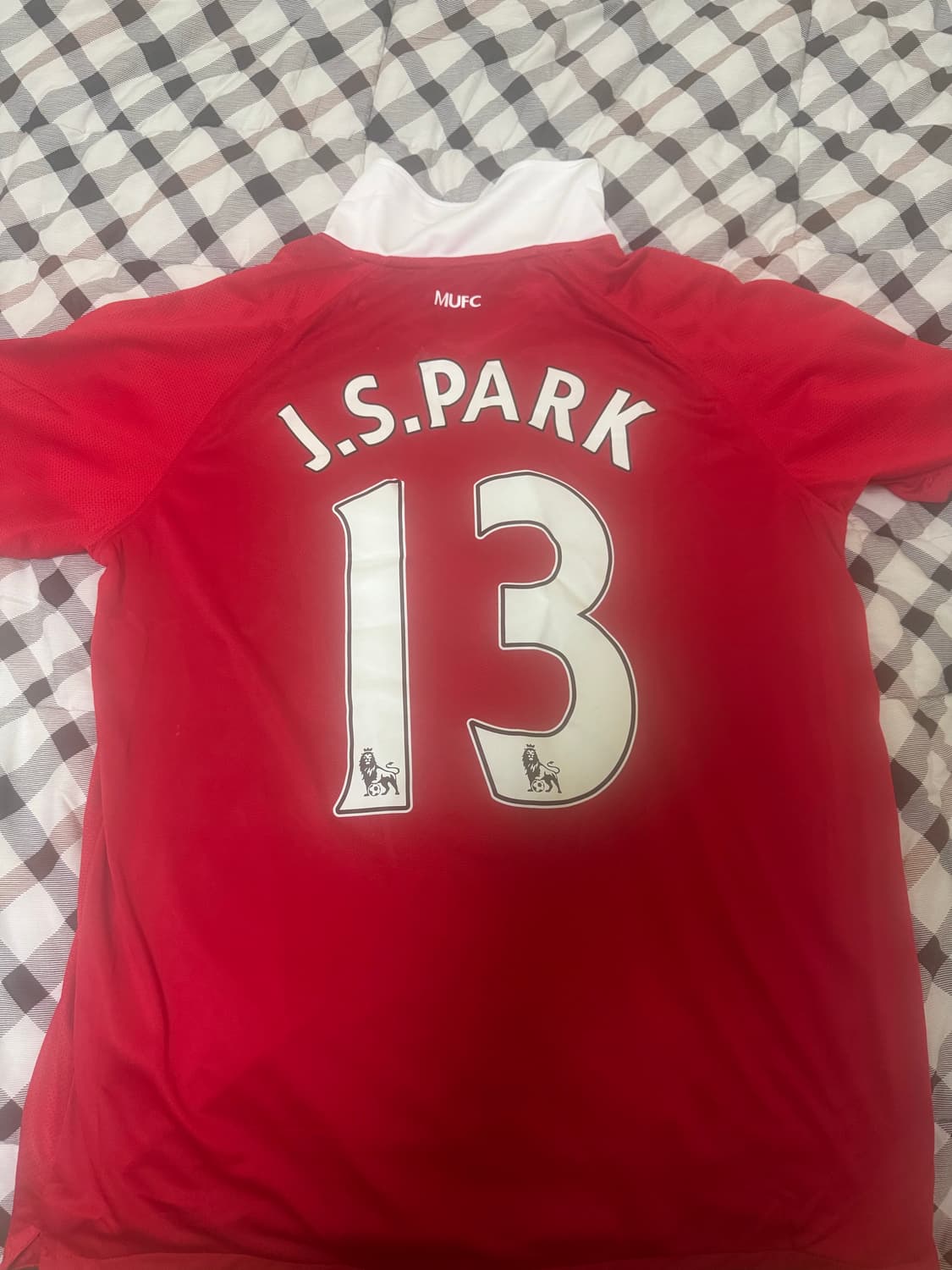 09-10 시즌 맨체스터 유나이티드 홈 박지성 유니폼 상품이미지2