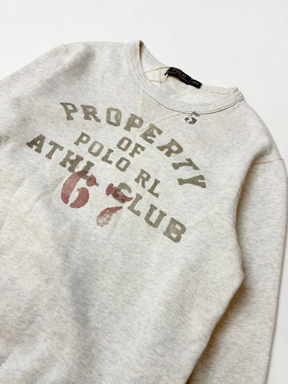 폴로 랄프로렌 피그먼트 로고 맨투맨 PN5154 상품이미지2