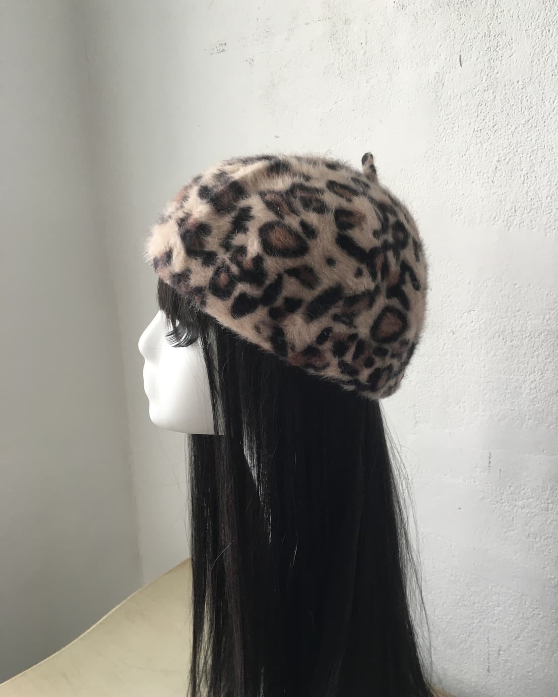  leopard pattern beret 상품이미지3