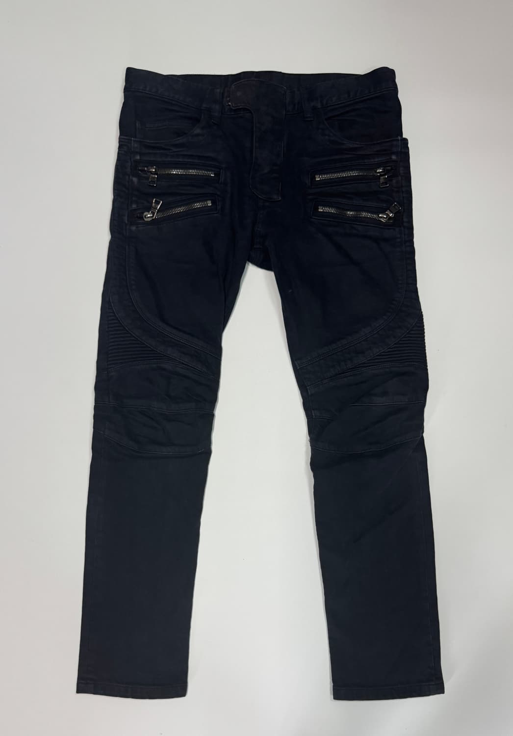구형 발망 BALMAIN 블랙 바이커진 상품이미지1