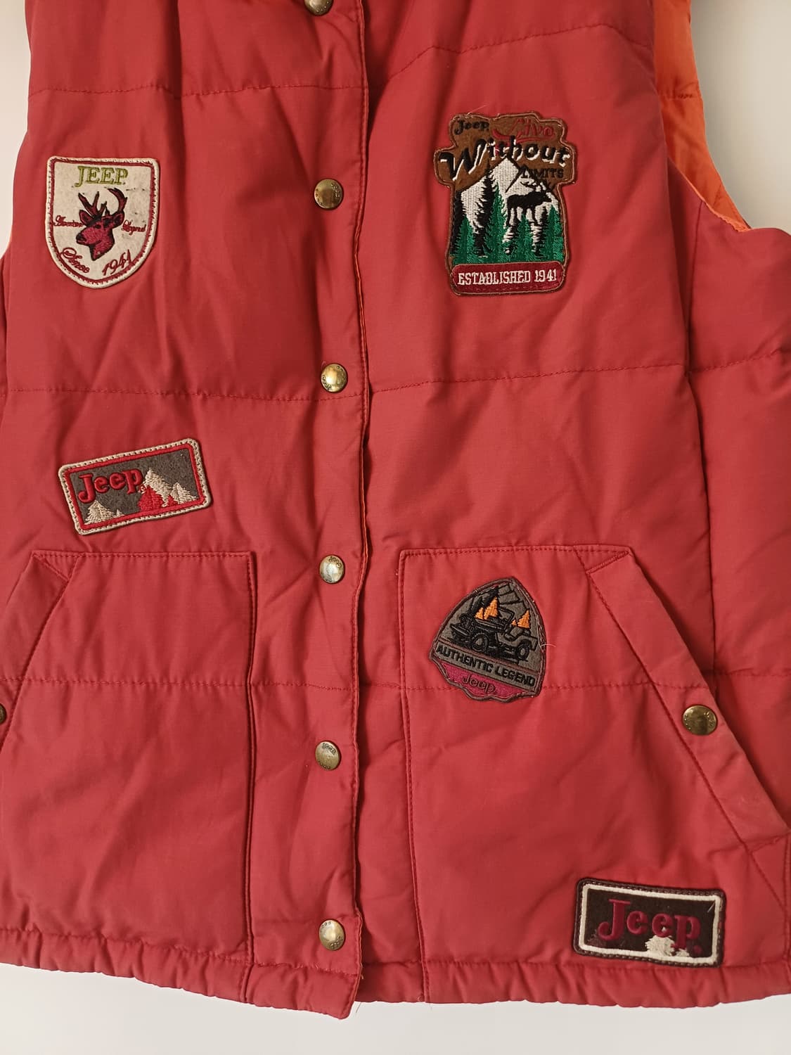 Jeep 지프 리버시블 덕다운 패딩조끼 / M(95) 상품이미지3