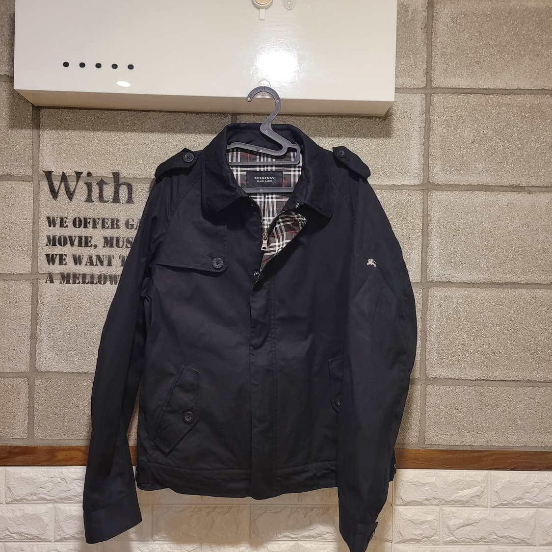 버버리 블랙라벨 밀리터리 자켓 L 상품이미지1
