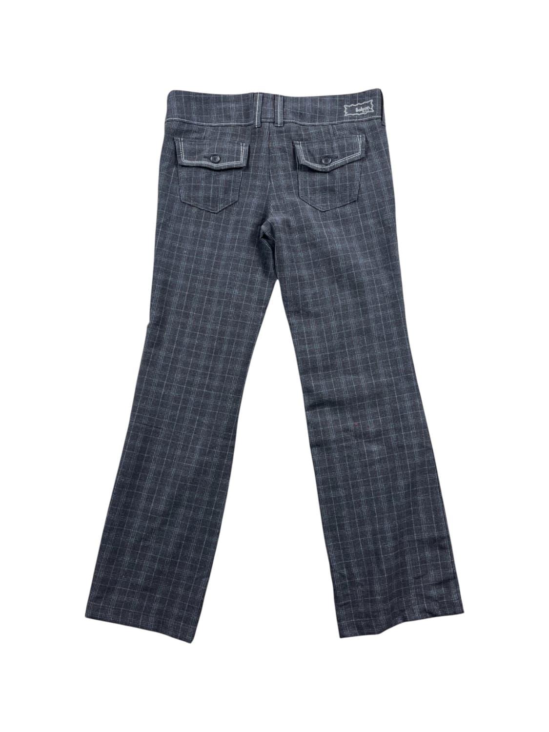 Bobson 체크 패턴 부츠컷 슬렉스  상품이미지4