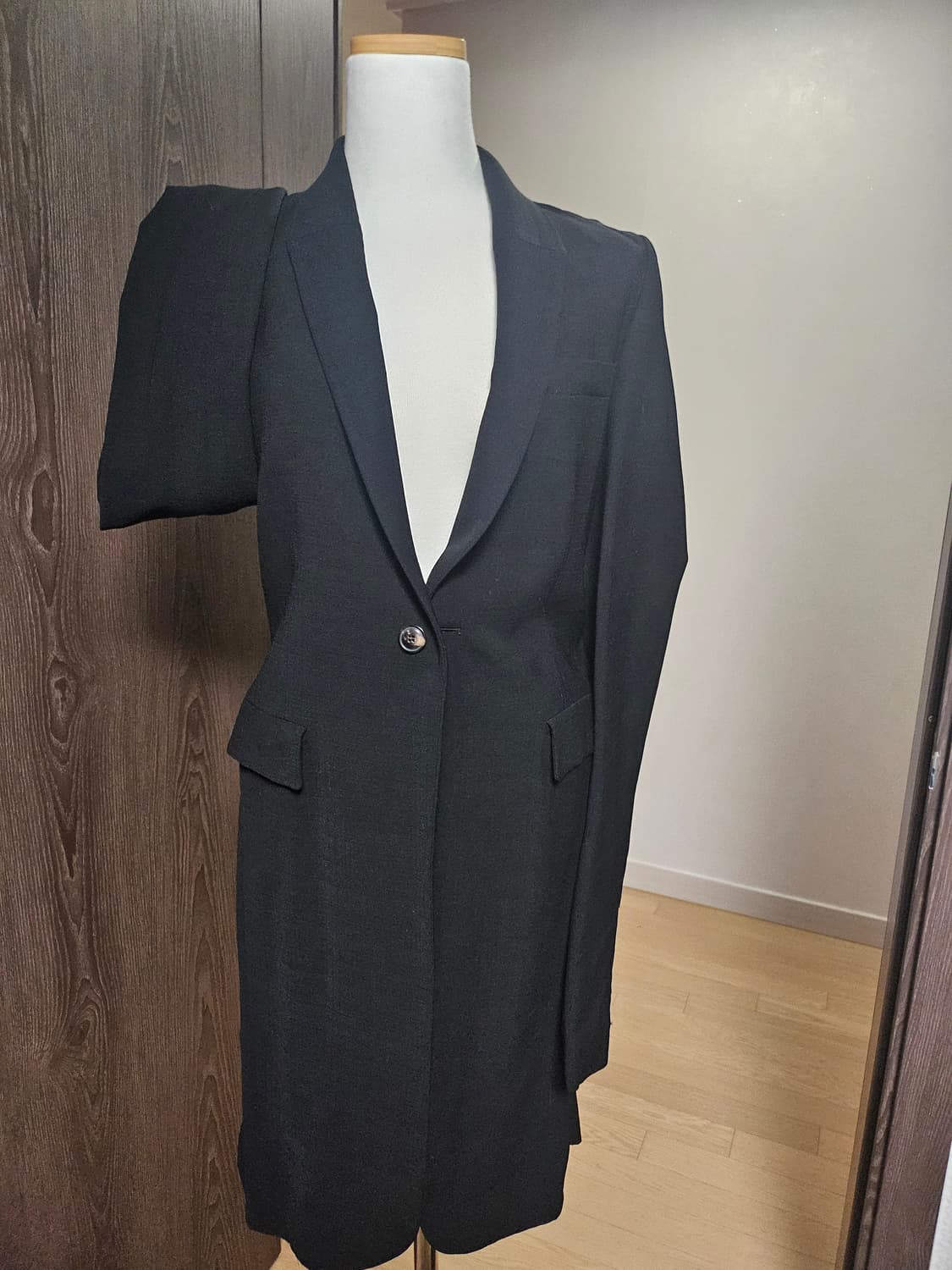 RICK OWENS(릭오웬스) 블랙 롱 자켓 상품이미지7