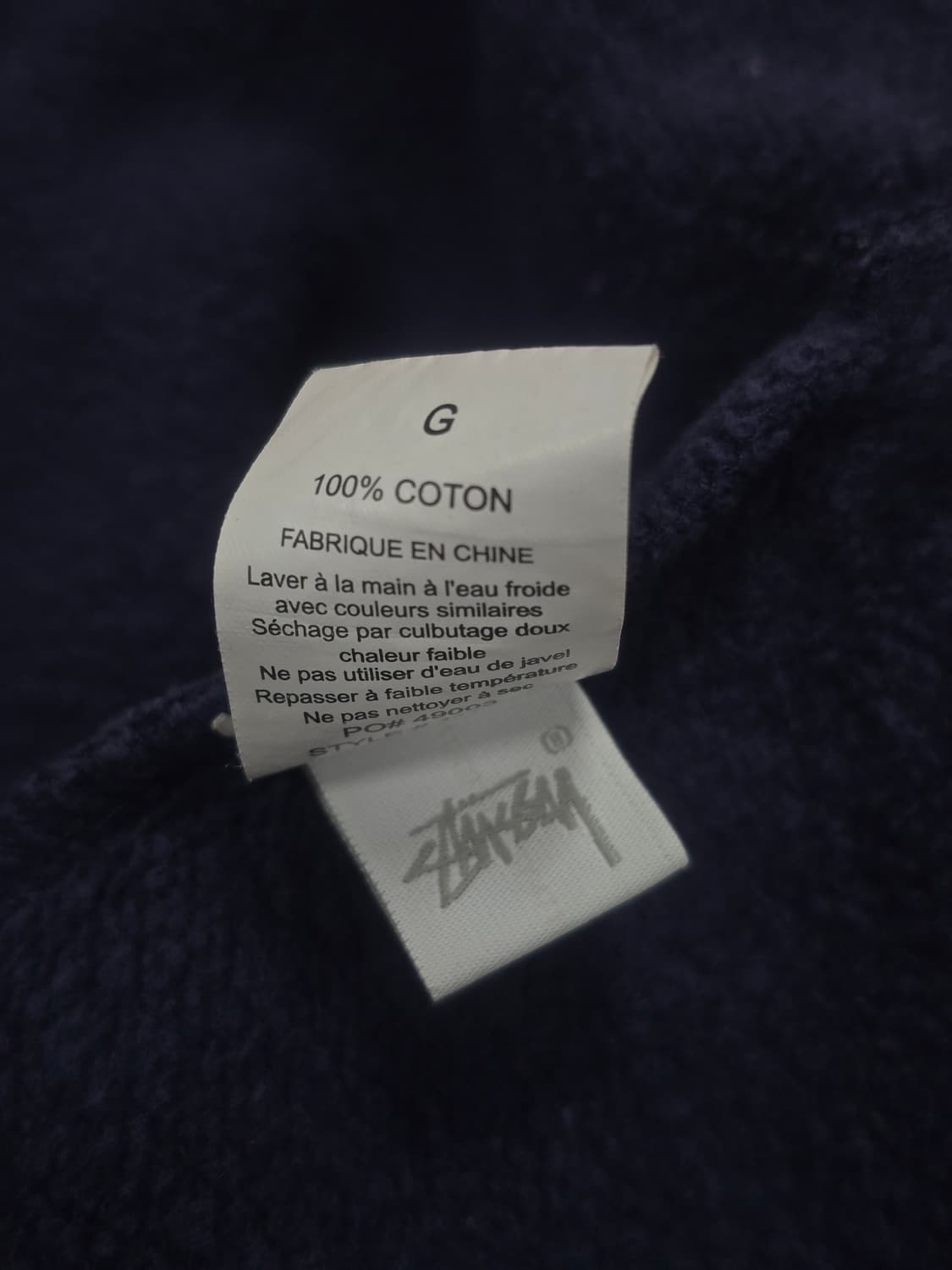 Stussy 스투시 투톤 하프집업 L 상품이미지7