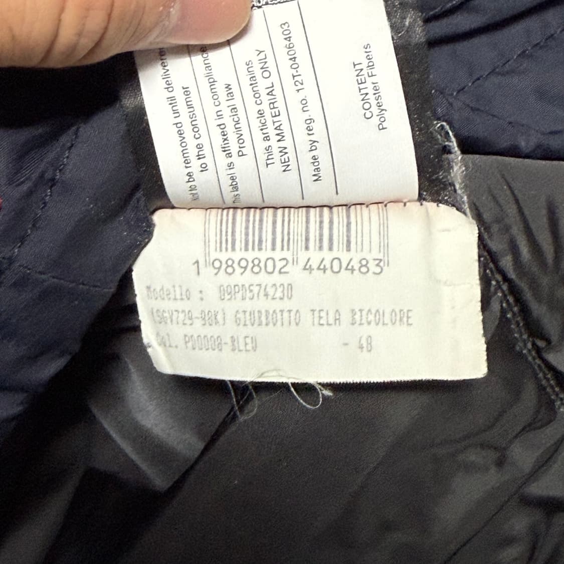 TG.48 00‘s 프라다 액티브 고어텍스 스키 자켓 상품이미지8