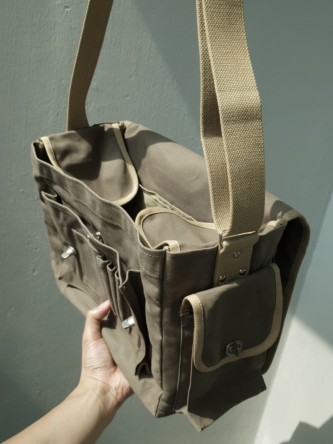 00s 一澤帆布製 (ICHIZAWA HANPU) cross bag 상품이미지9