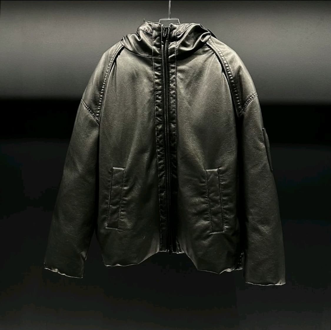 준지 24FW 209만 가죽 시어링 패딩 봄버 상품이미지8