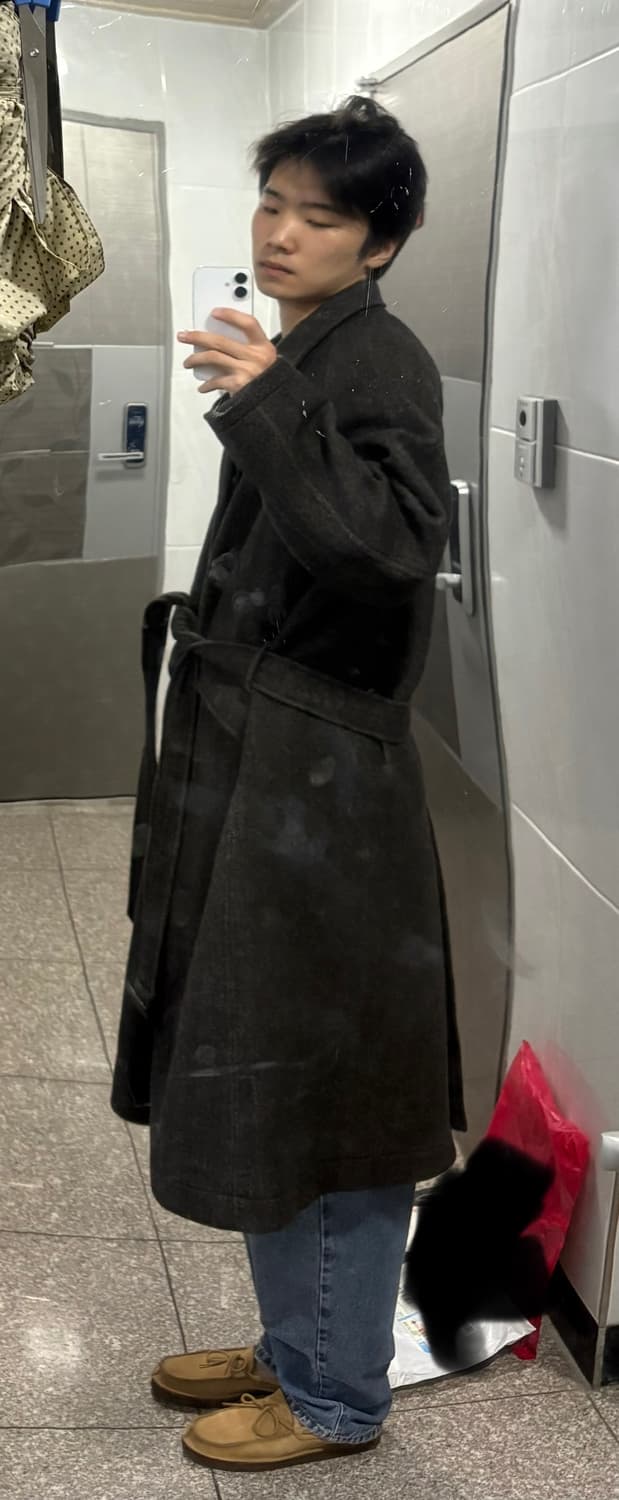 비슬로우 헤링본 발마칸 코트 상품이미지1