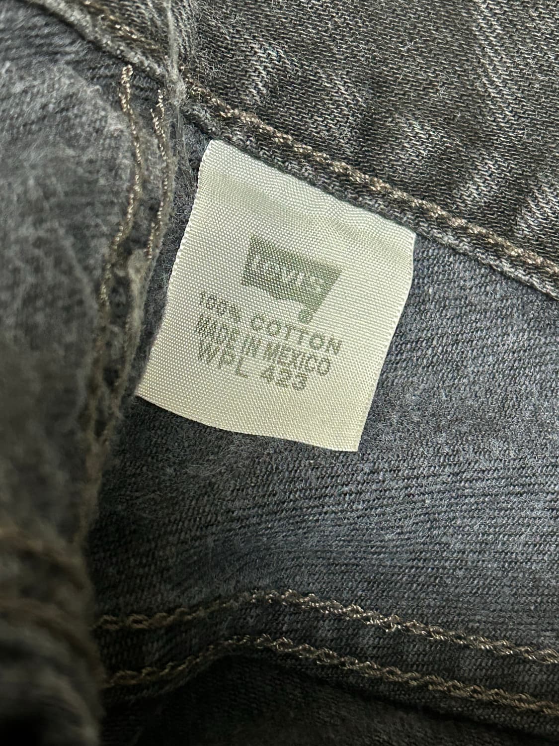 리바이스 00s 501xx 블랙 데님팬츠 W33 L30 상품이미지6