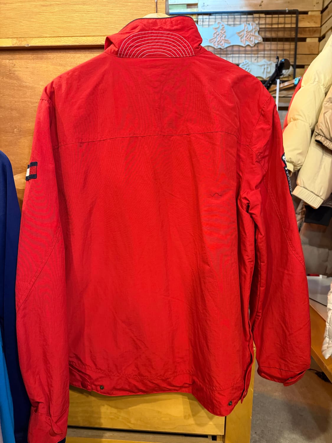 타미힐피거 레드 자켓 상품이미지4