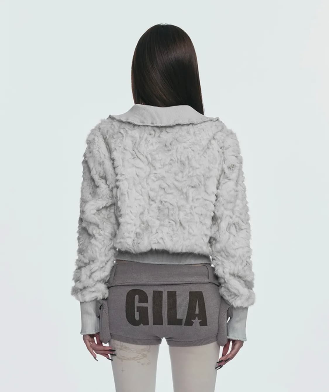 길라아카이브 FAUX FUR BELT ZIP JACKET 퍼자켓 상품이미지3