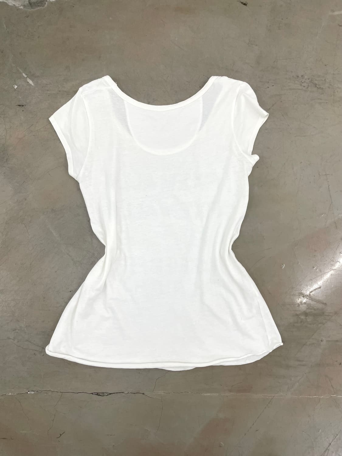 y2k Lettering Detail t-shirt 상품이미지5