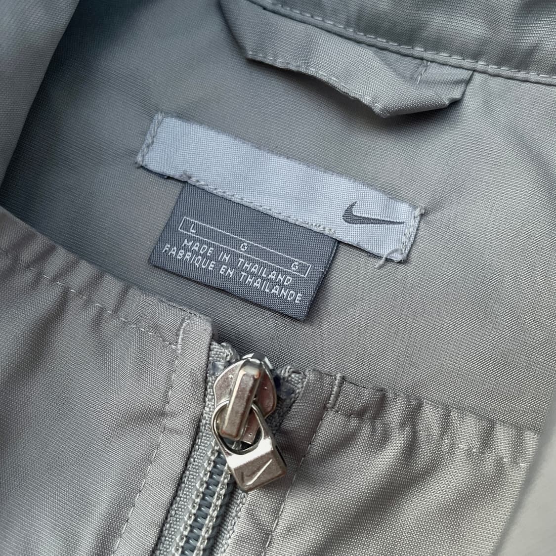 00s 나이키 미드스우시 폴리쉘 바람막이 올드스쿨 백로고 트랙자켓  L 상품이미지6