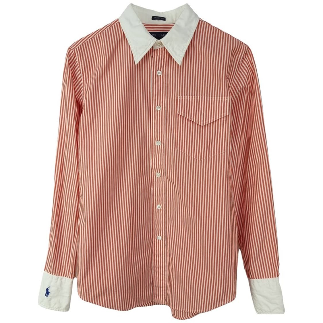 [폴로 랄프로렌] 커프스 로고 자수 스트라이프 셔츠 M19203 상품이미지2