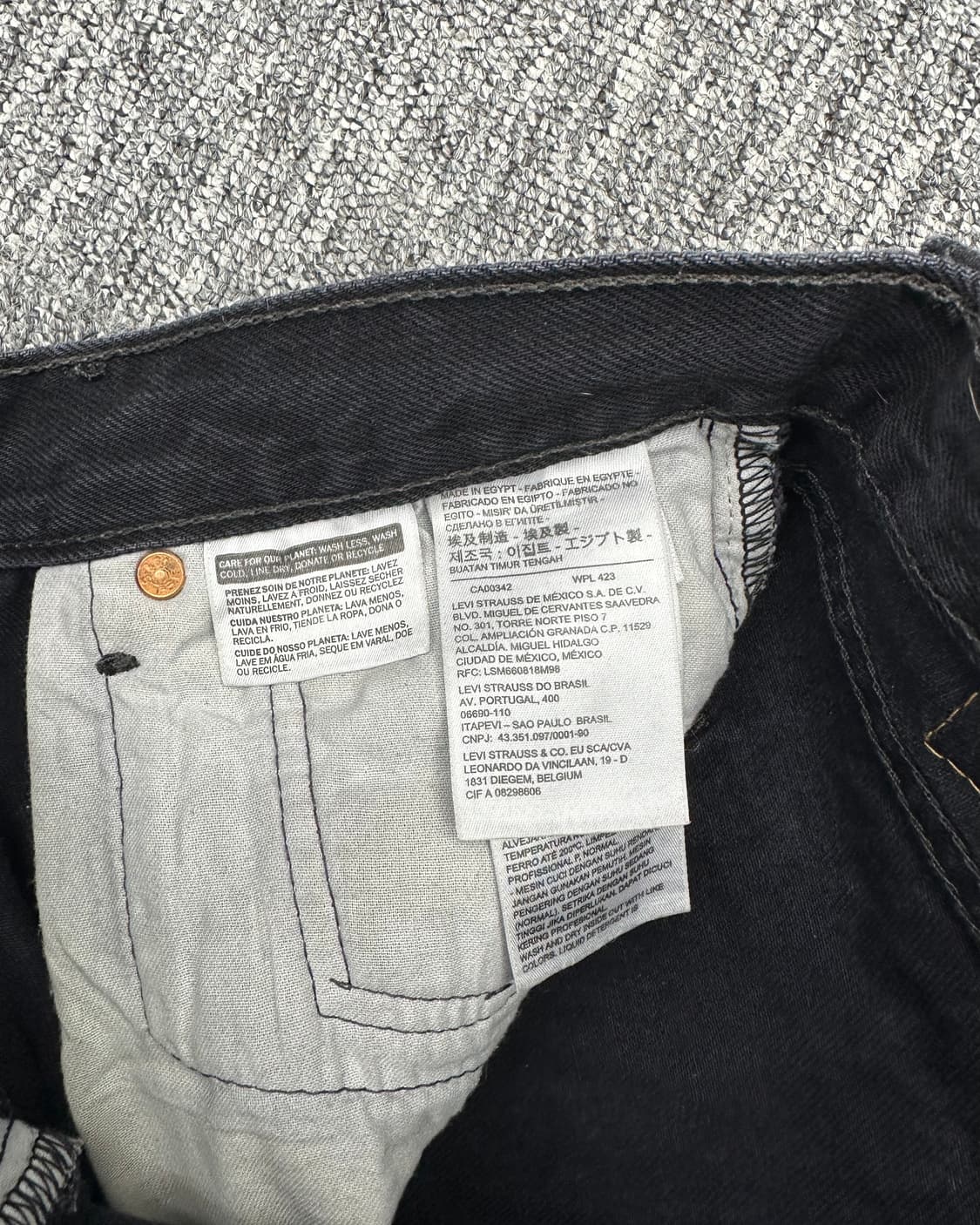 (허단37)00'S 리바이스 501 블랙-M1871 상품이미지6