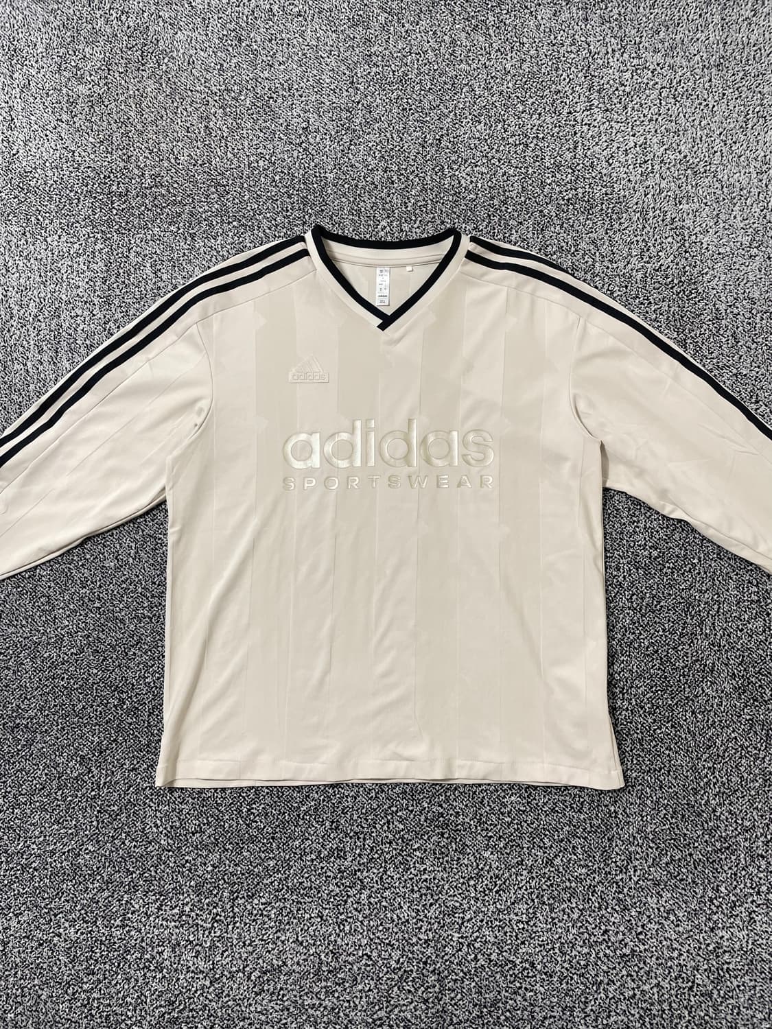 빈티지9. 아디다스 하우스 오브 티 긴팔 자카드 저지 알루미나 상품이미지1