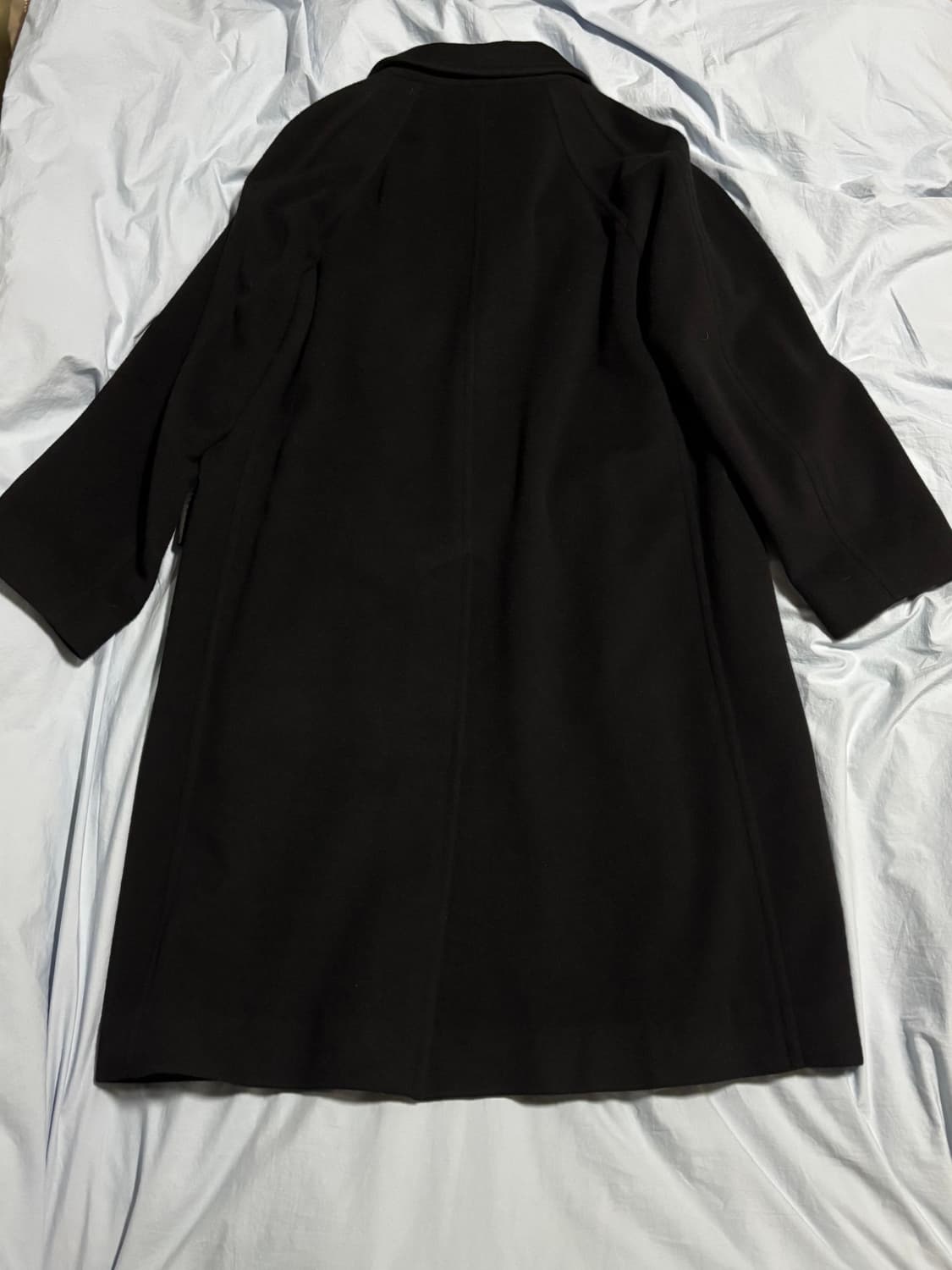 오라리 블랙 울 캐시미어 코트 4사이즈 상품이미지2