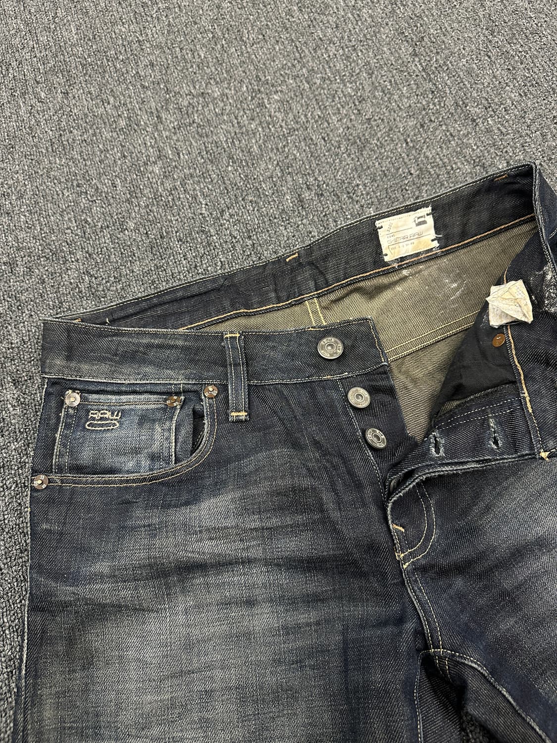 지스타 빈티지 부츠컷 데님팬츠 상품이미지5