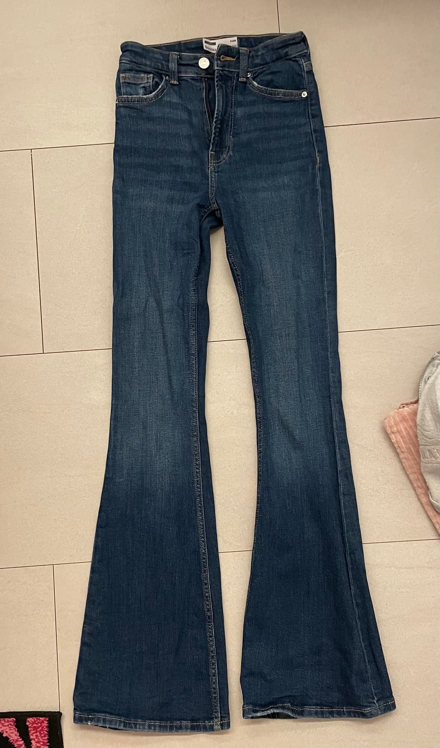 Bershka 버쉬카 부츠컷 데님 로우라이즈 청바지 상품이미지1