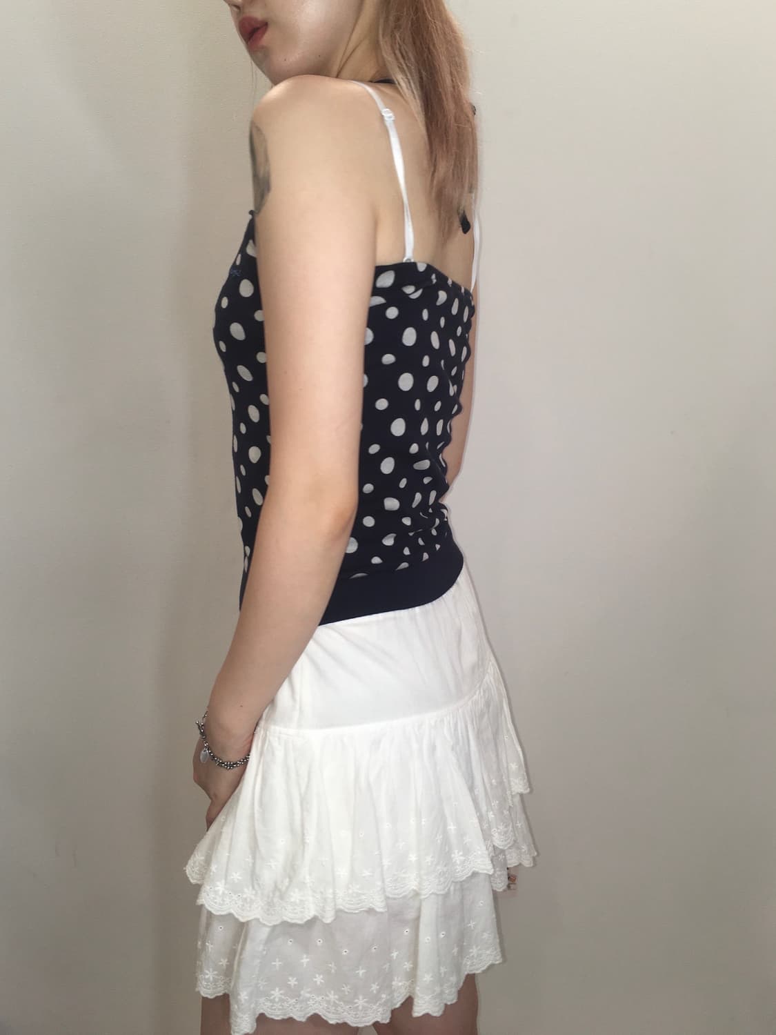 jpn vintage polka dot halter top 상품이미지2