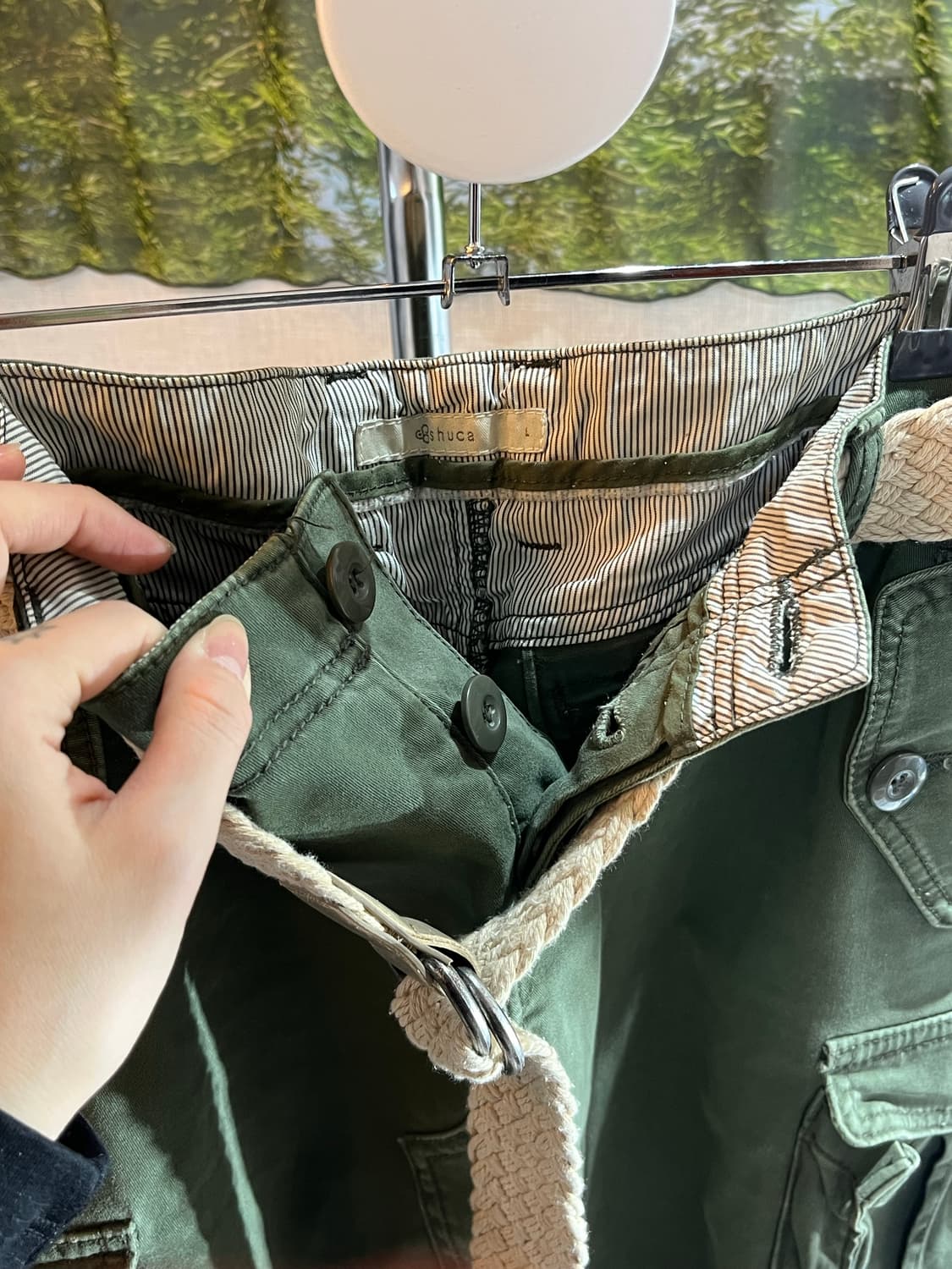 빈티지 카고 포켓 미디스커트 상품이미지2