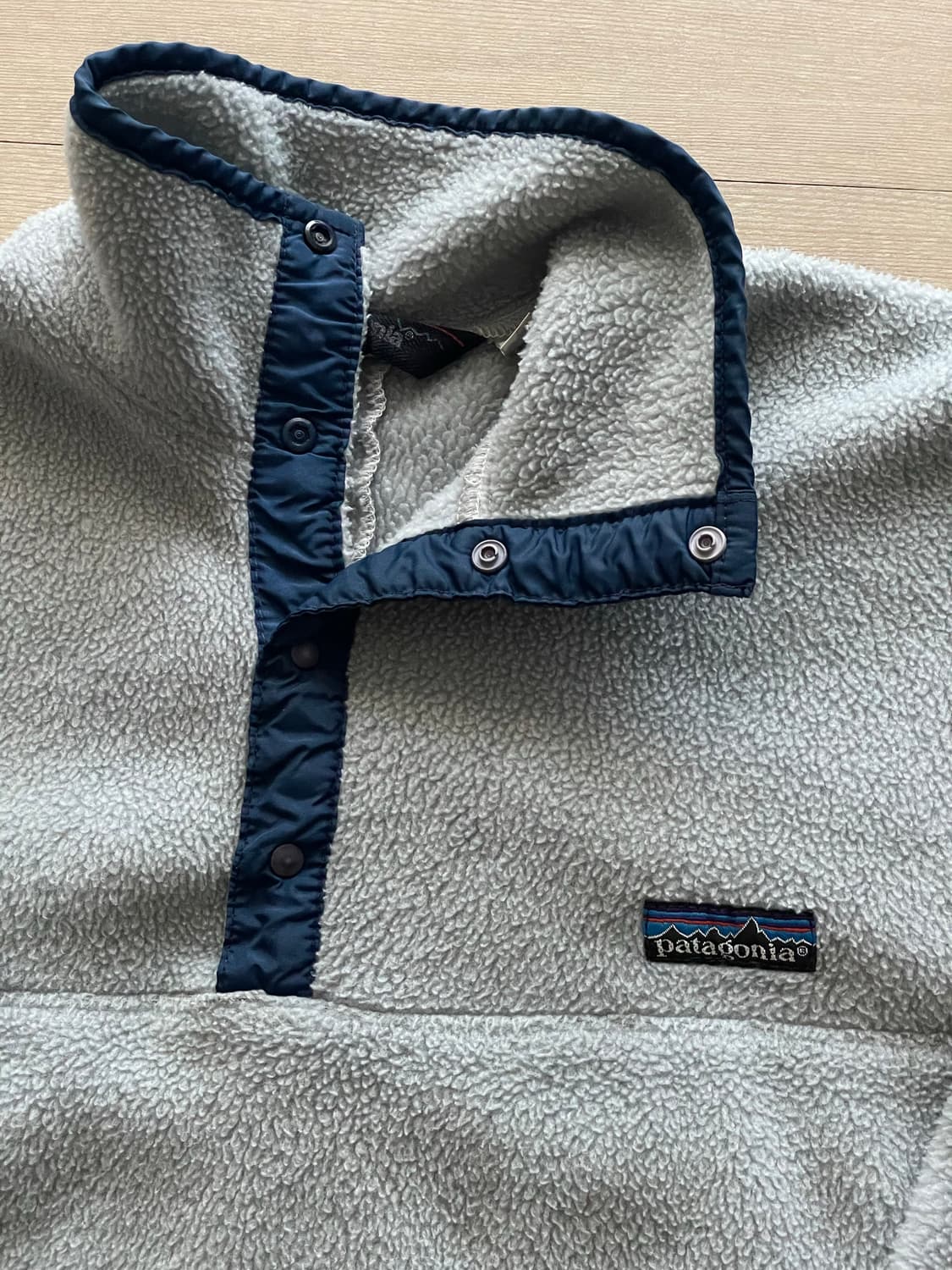 80s 파타고니아 신칠라 그레이 네이비 patagonia 빈티지 상품이미지5