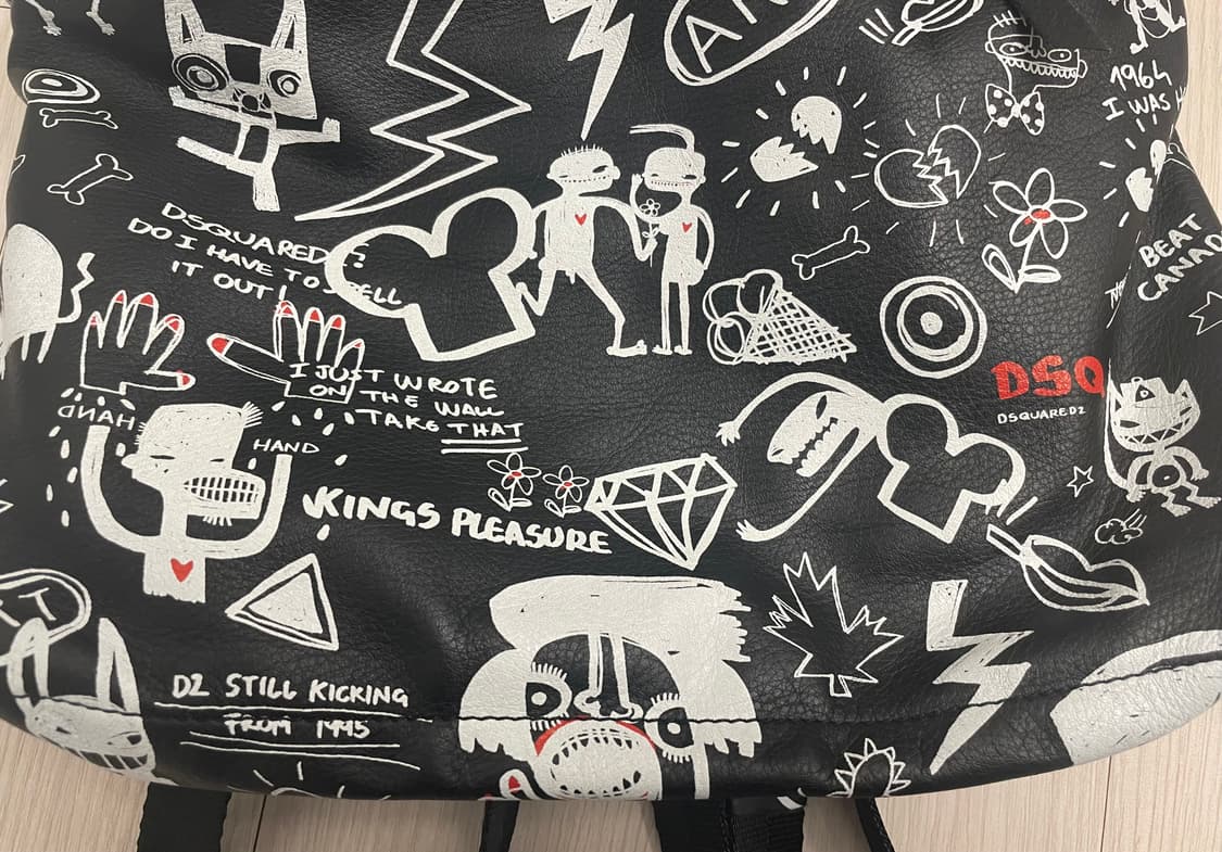 디스퀘어드 가죽백팩 상품이미지6