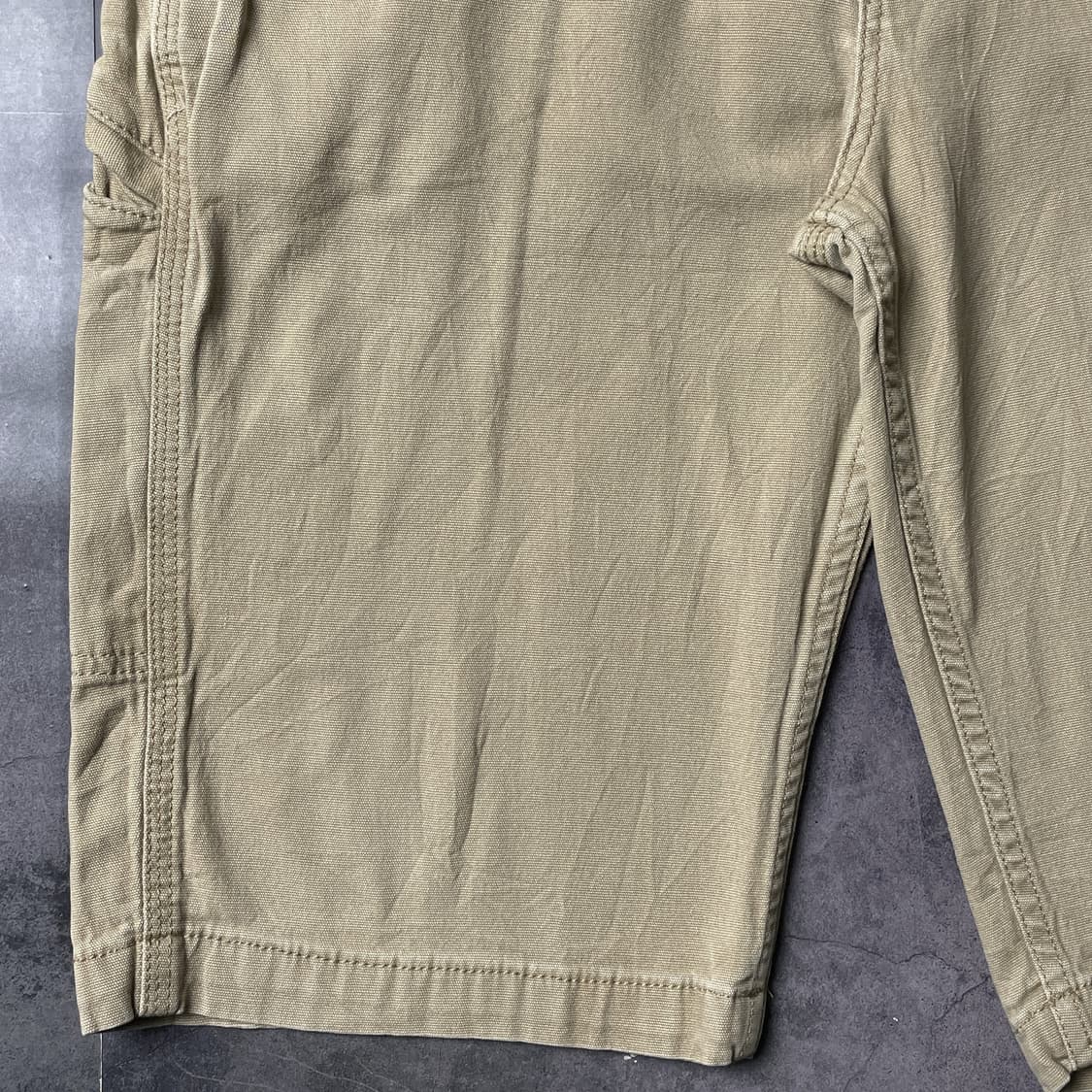 CARHARTT 칼하트 베이지 유틸리티 워크 하프팬츠 A01043 상품이미지4