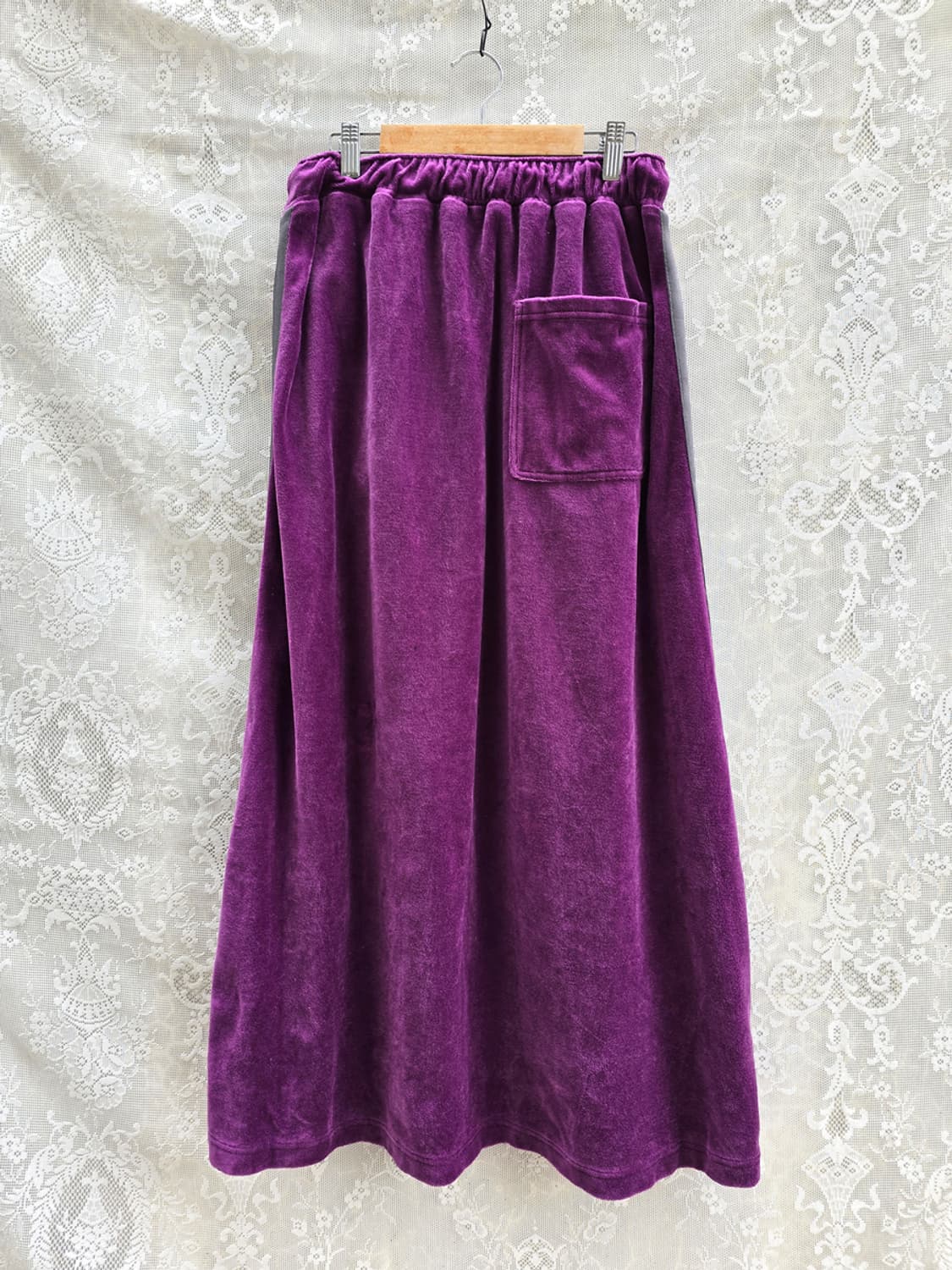 니코엔드 벨벳 스커트 상품이미지5