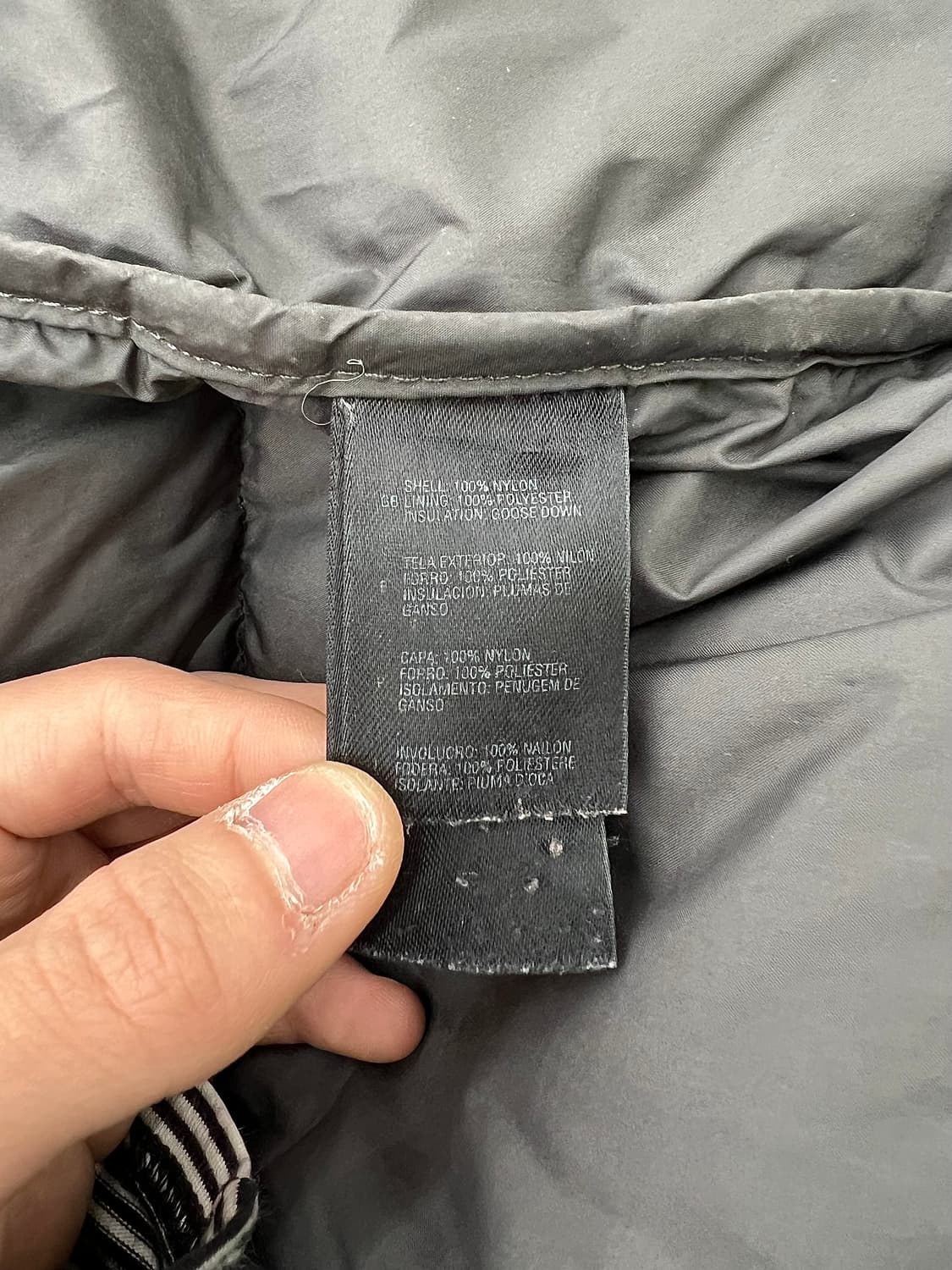 노스페이스 블랙 1996 에코 히든 후디 눕시 패딩 자켓 상품이미지8