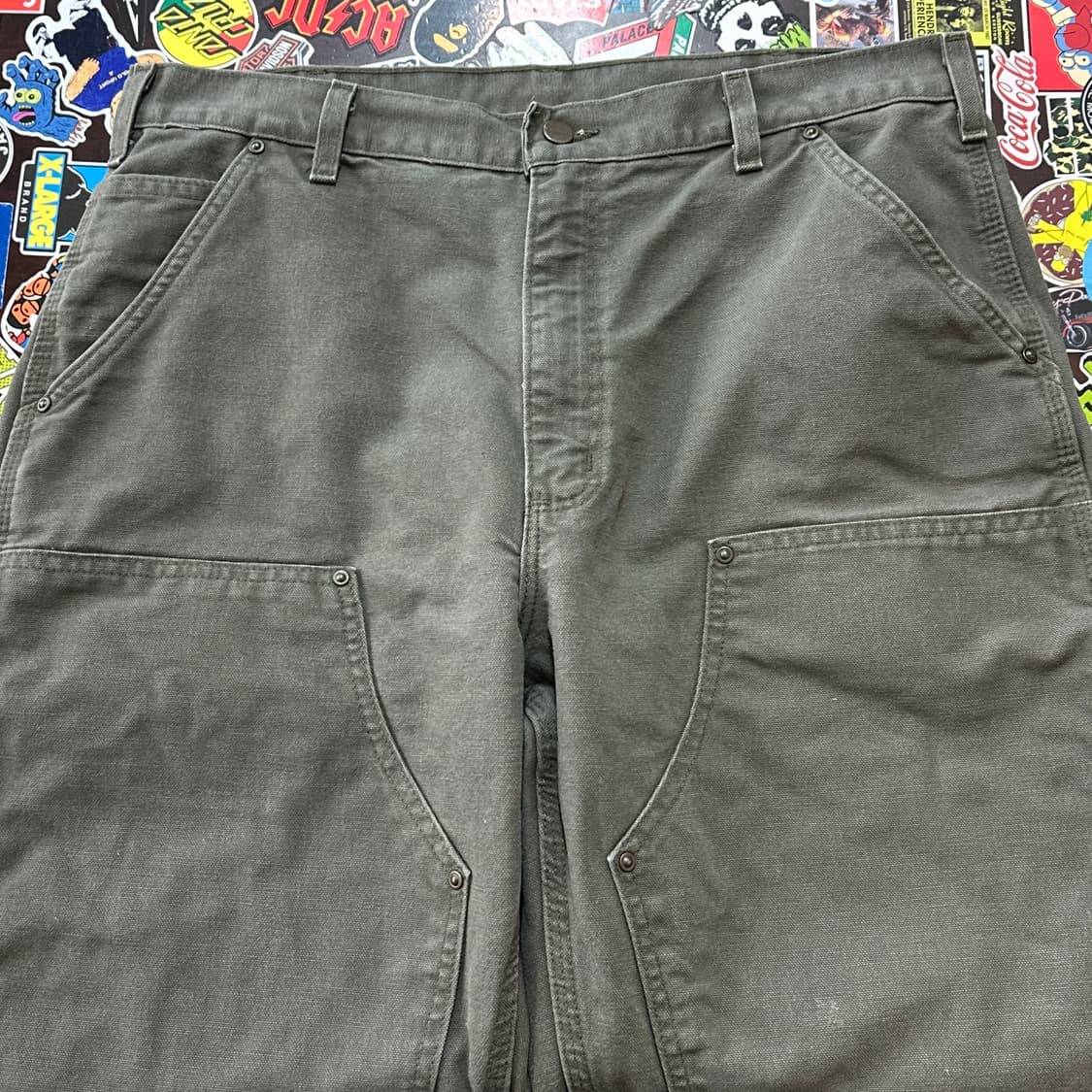 칼하트 더블니 카펜터 팬츠 B136-MOS 36 상품이미지5