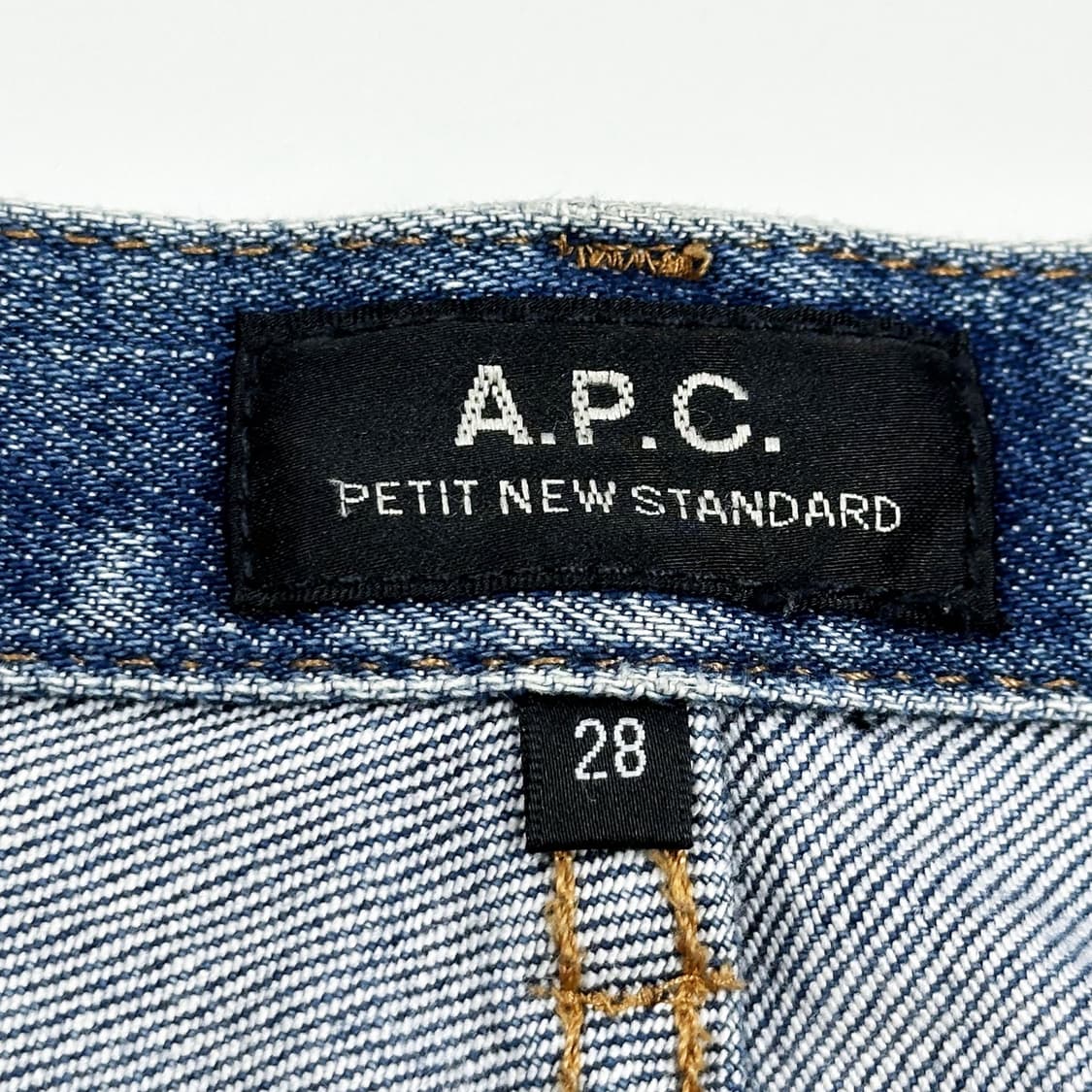 28 A.P.C. 아페쎄 여성 슬림핏 데님팬츠 상품이미지5