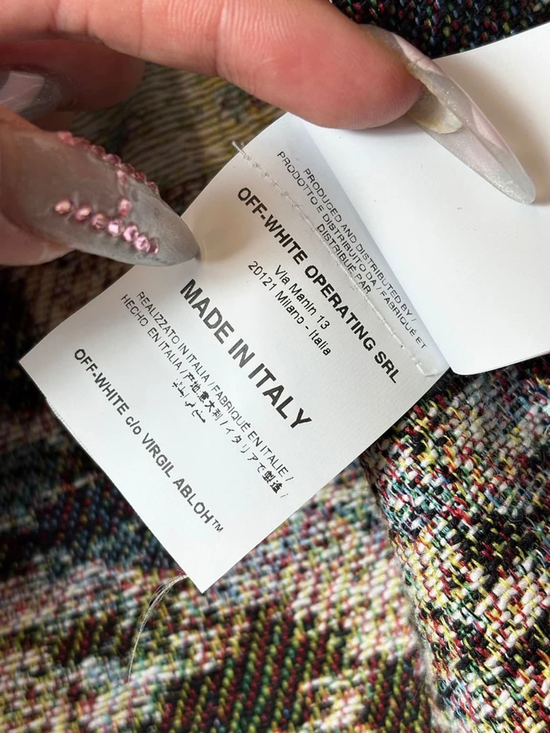 오프화이트 x 에두아르 마네 19ss 명화 자카드 파카 자켓 PN6554 상품이미지9