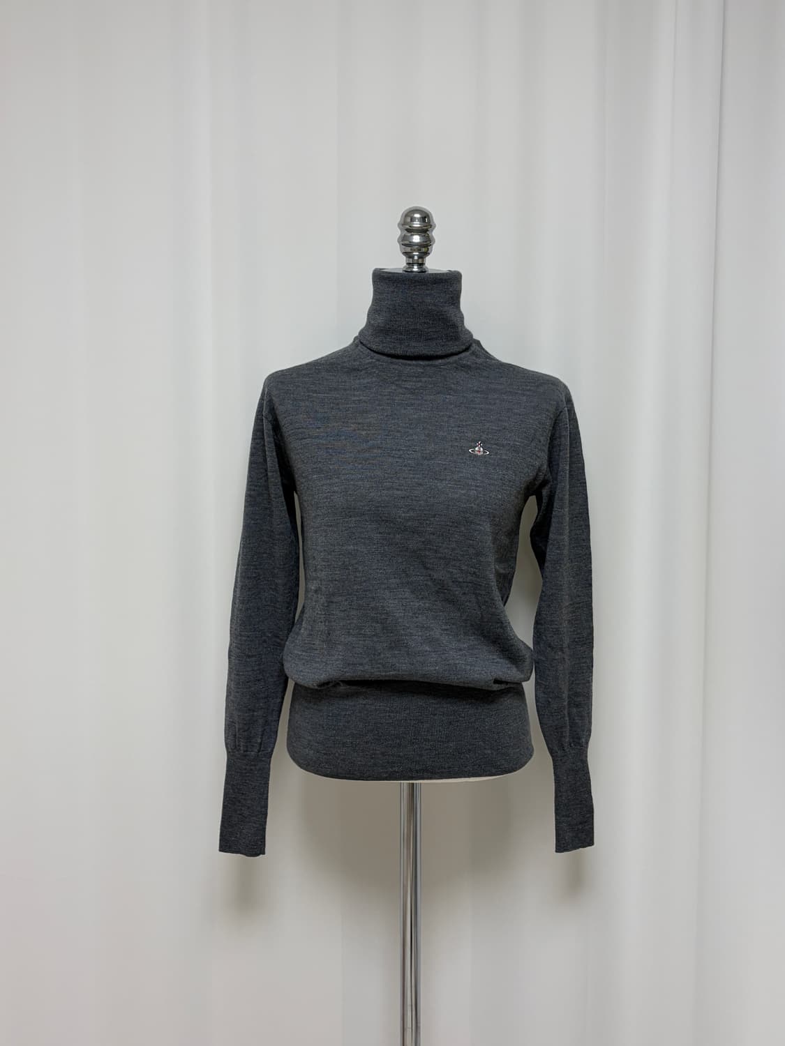 세트 비비안웨스트우드 하이넥 니트,가디건 앙상블 상품이미지4