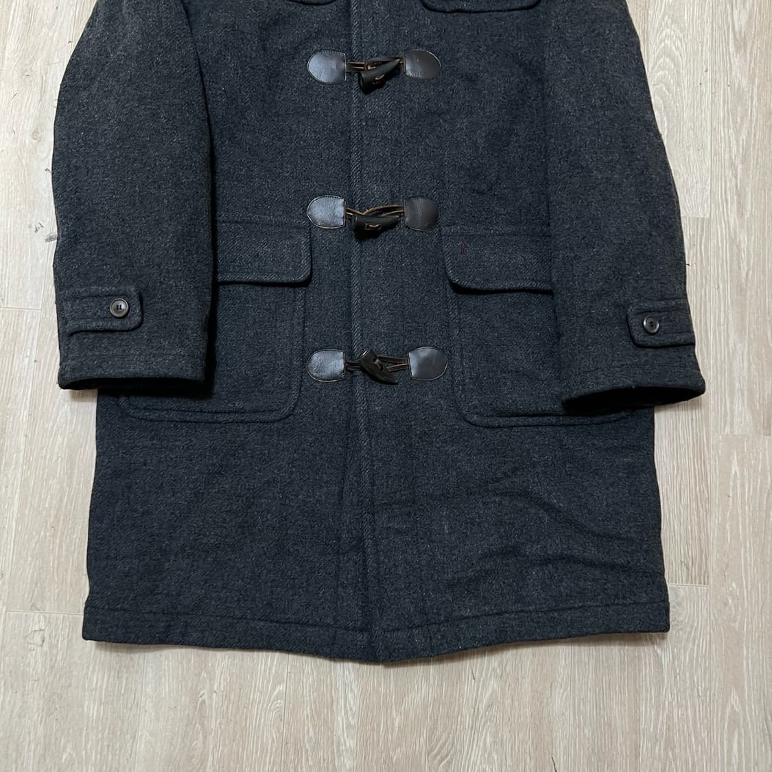 빈폴 남성 모직 더플 후드 떡볶이코트 L/100  상품이미지3