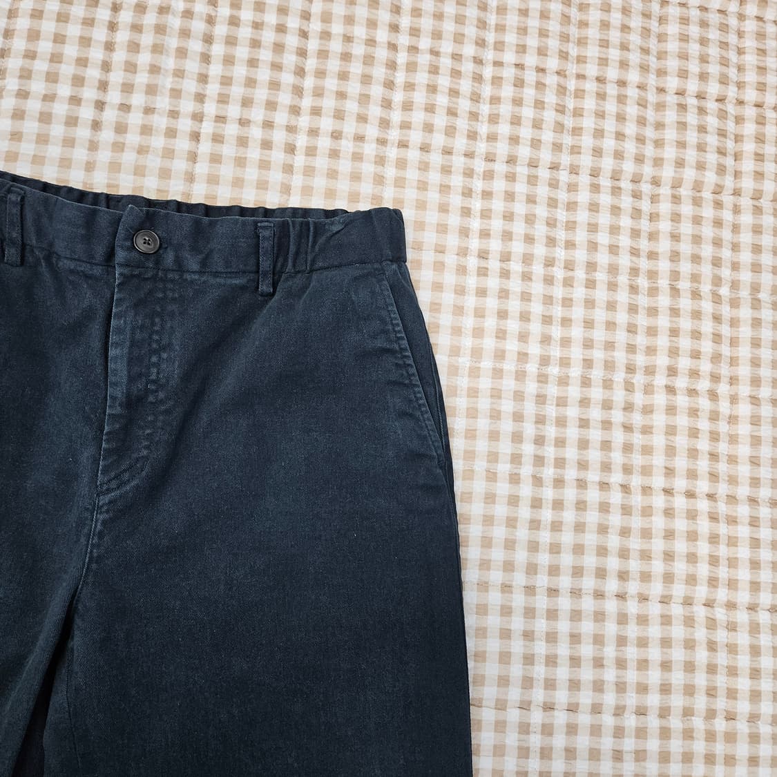 코오롱 SLOW 스판 면바지 남자32~33 상품이미지3