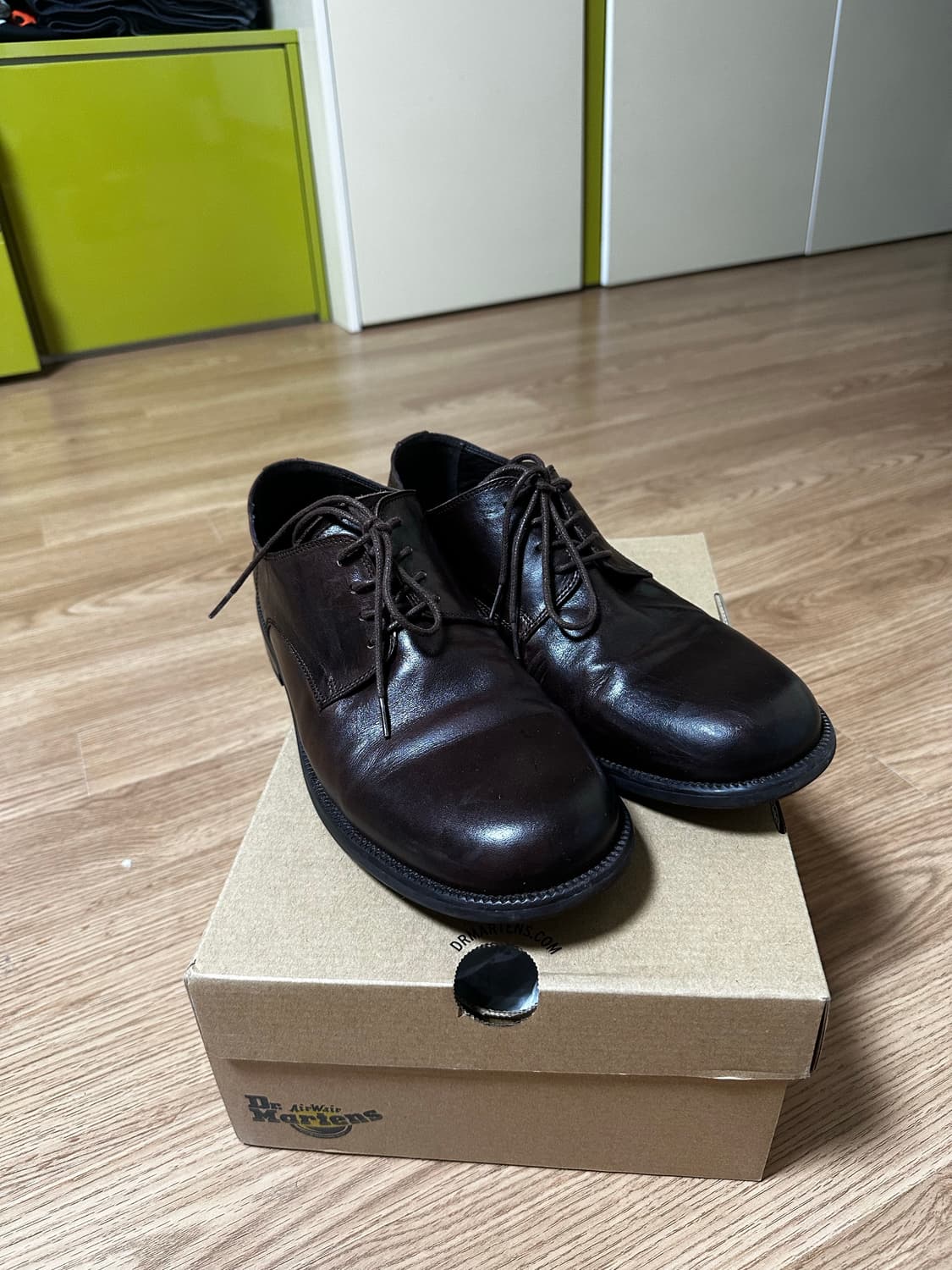 야세 홀스하이드 브라운 더비 280mm 상품이미지1