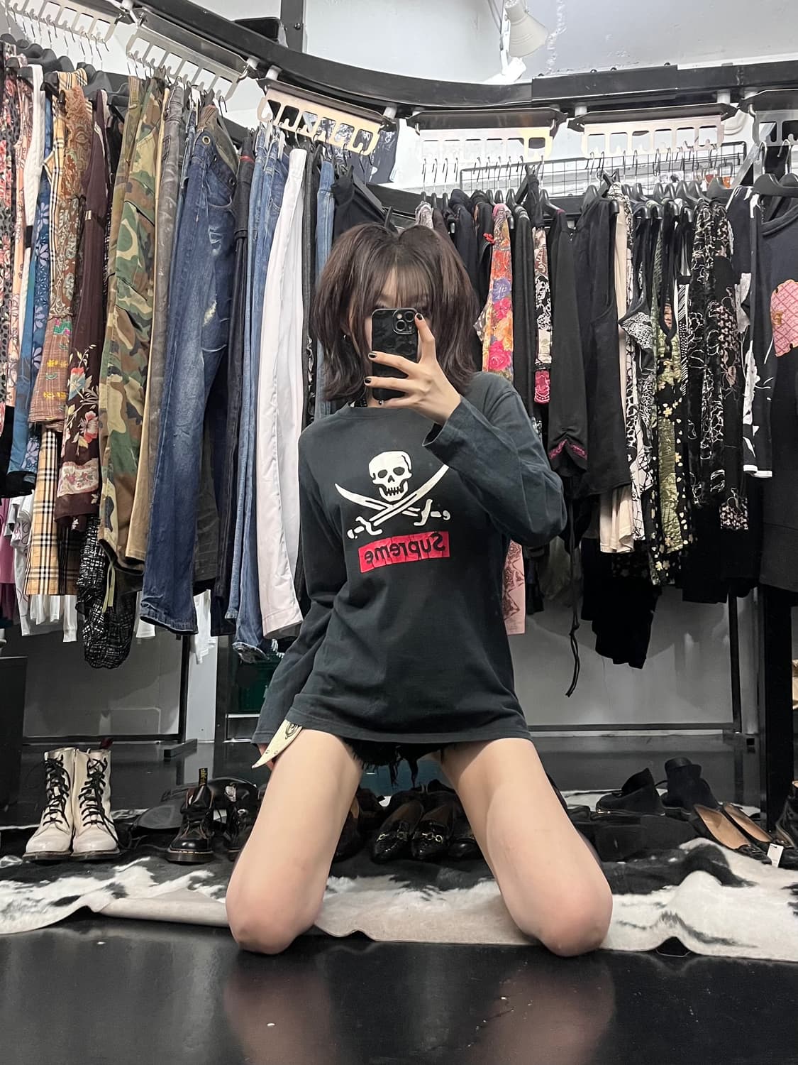 06슈프림x네이버후드 롱슬리브 상품이미지1