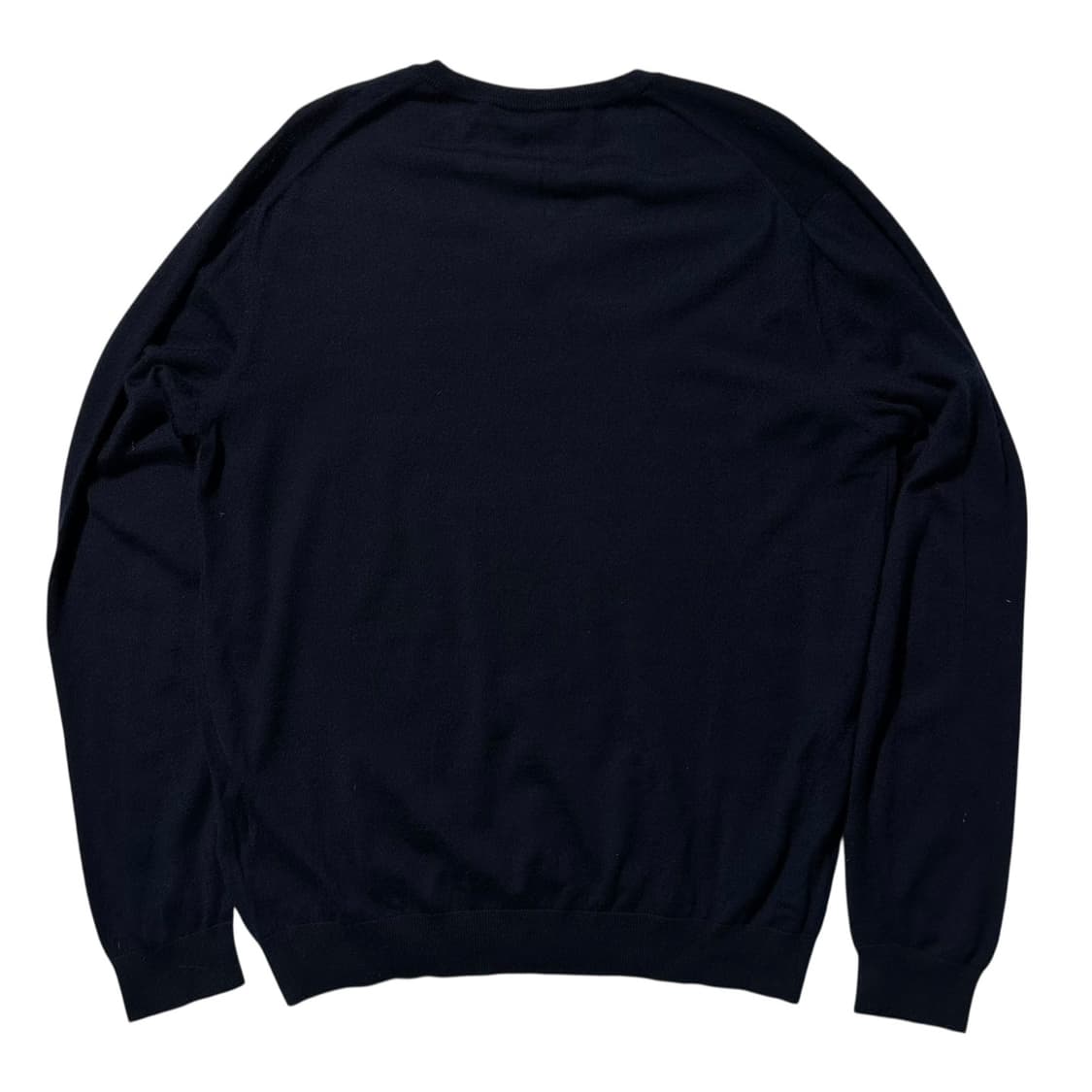 지방시 캐시미어 100% 4G패턴 V넥 니트 네이비 상품이미지2