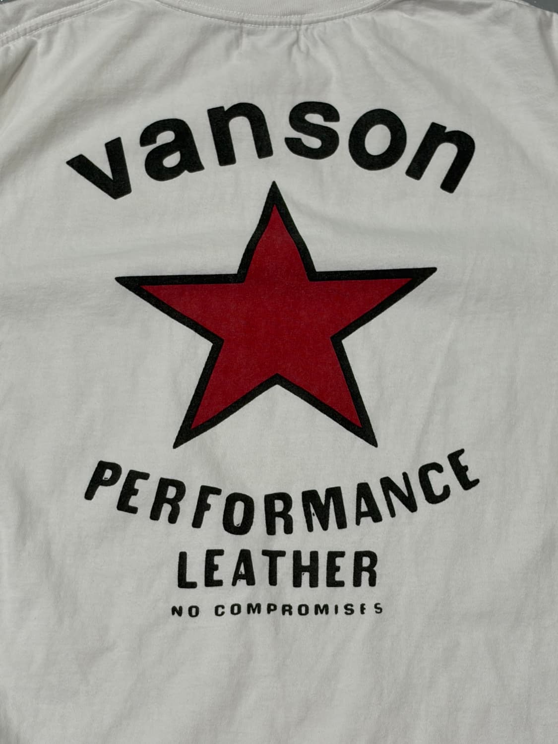 밴슨(VANSON) RED One STAR 롱슬리브 상품이미지2