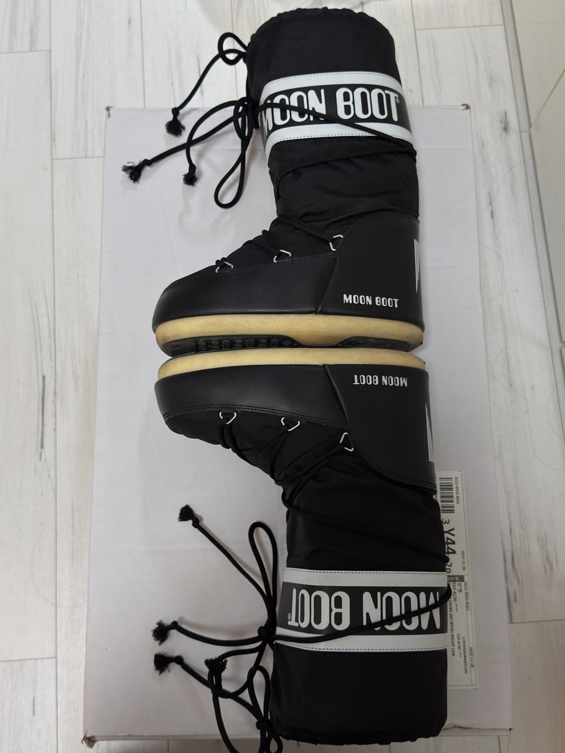 문부츠 아이콘 롱부츠 블랙 35-38 상품이미지5