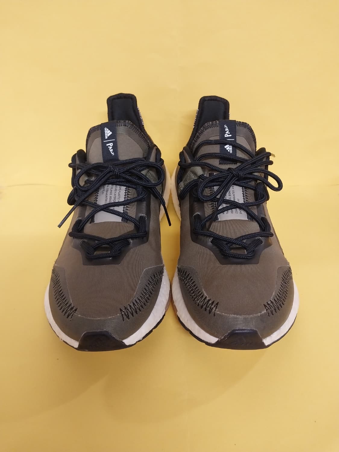 남성 아디다스 울트라부스트 21/팔리 포커스 올리브 운동화 (270) 상품이미지2