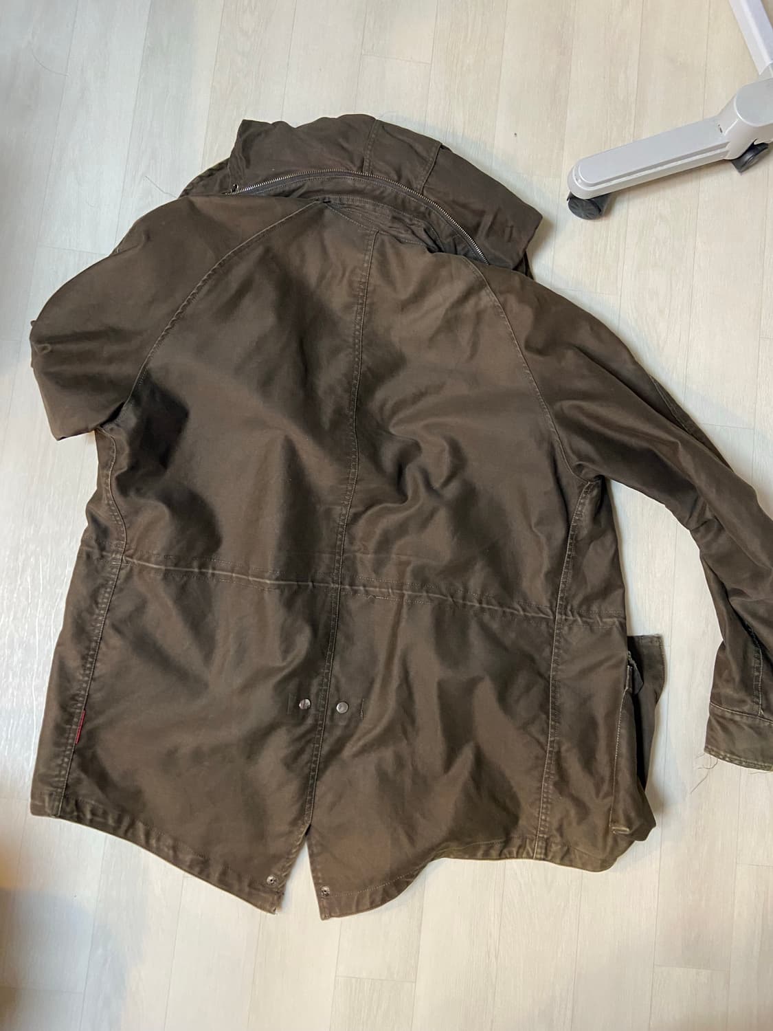 [L]03s 굿이너프 usaf 목도리도마뱀 필드자켓 브라운 올리브 상품이미지9