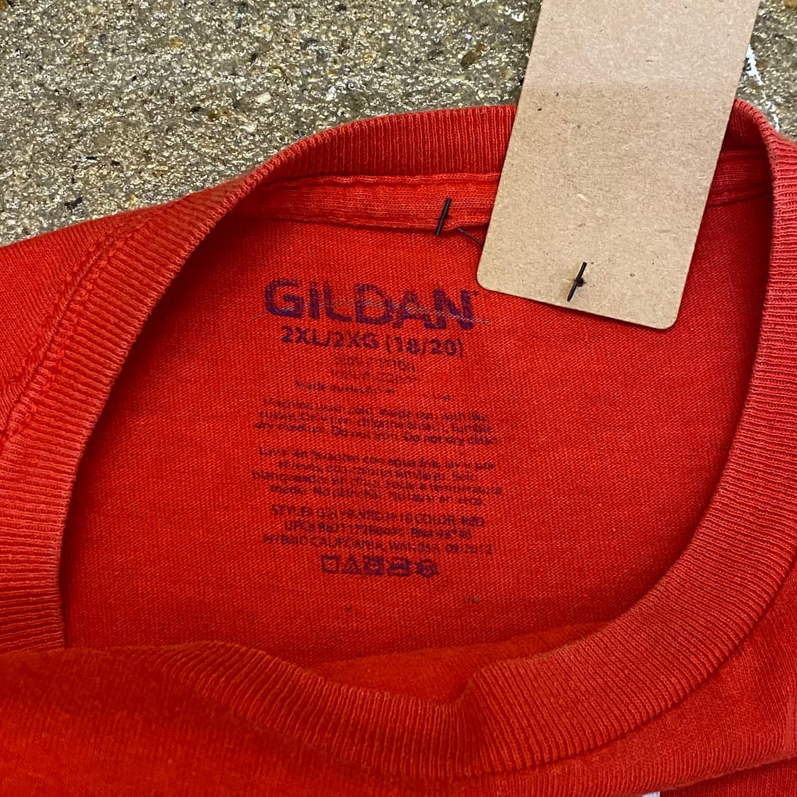 미국 빈티지 존시나 레슬러 굿즈티 프린팅 길단 반팔티 락티셔츠 상품이미지3